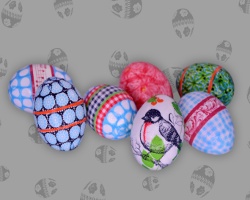 Decoupage Ostereier Bild von verschiedenen Decoupage Ostereiern