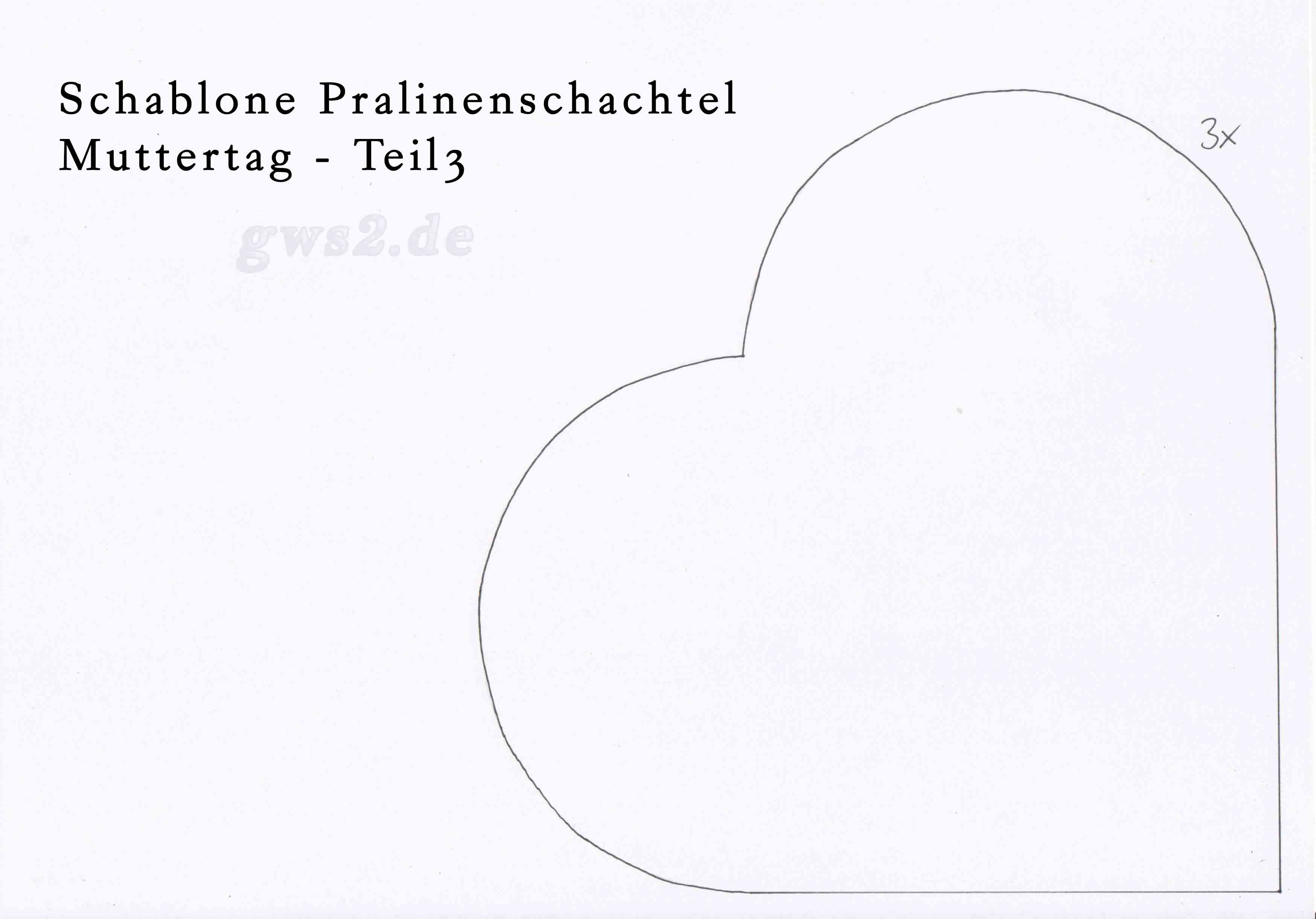 Basteln Fur Den Muttertag Pralinenschachtel Mit Herz