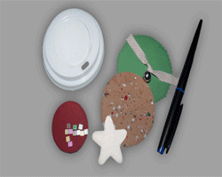 Deckel des Kaffeebechers weihnachtlich verzieren Bilder vom weihnachtlichen verzieren des Kaffeebecherdeckels