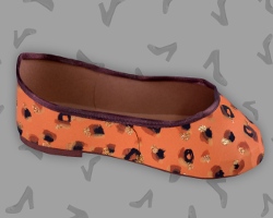 Leoparden Ballerinas aus Papier Bild von Leoparden Ballerinas aus Papier