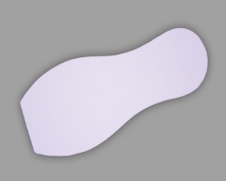 Papiersohle von Ballettschuh Bild von Papiersohle von Ballettschuh