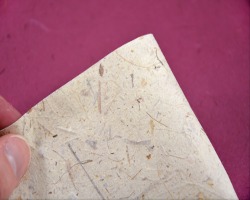 Bild von beigem Bananenpapier