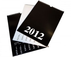 Blanko-Bastelkalender selbst gemacht