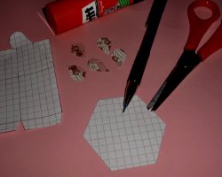 Bastelmaterial für die Blumenbox