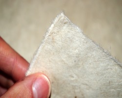 Bild von weichem Büttenpapier