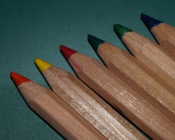 Buntstift-Minen Bild von Buntstift-Minen