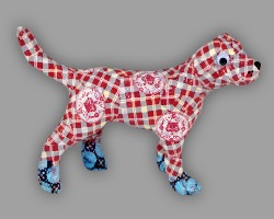 Decoupage Hund Bild von Decoupage Hund