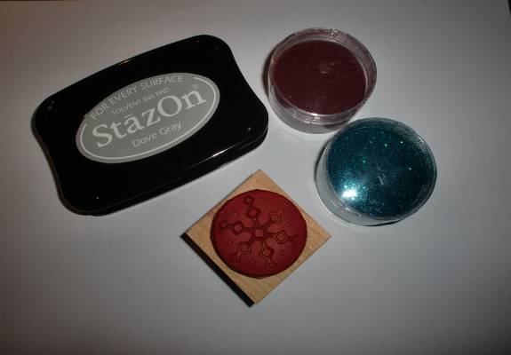 Bild von Material für Embossing Technik