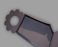 Die Kanten des Grundgerüsts werden aufgestellt