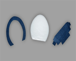 Bilder vom Gestalten des Pilzhauses