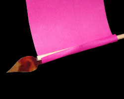 Papierkerze basteln Bild vom Basteln einer Papierkerze