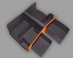 Innenansicht Grabsteinfundament Bild von Innenansicht des Grabsteinfundaments
