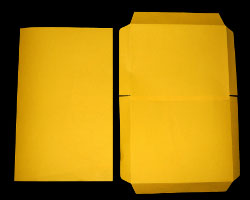 Bild von drei Einzelteilen für einen Großbrief