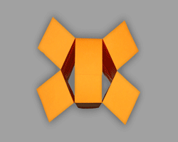 Bilder vom Zusammenbau der Halloweenschachtel