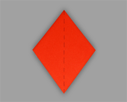 Bild vom Falten eines Origami