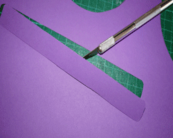 Bilder vom Basteln der Innentasche