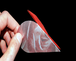 Bilder vom Zusammenbau einer Herzballon Girlande