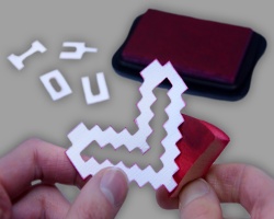 Schriftzug "I Love You" - Konturen bestempeln Bild vom Bestempeln der Konturen des "I Love You" Schriftzugs