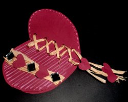 Einfach Herzkarte für Mama Einfach Herzkarte für Mama