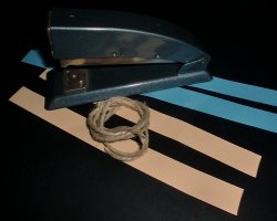 Bastelmaterial für Herzanhänger