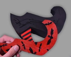 Hexenschuh mit Netzhaut verzieren Bild vom verzierten des Hexenschuhs mit einer Netzhaut