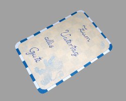 Bild von der Rückseite der Bierkarte