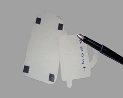 Bierkrug aus Papier bauen Bilder vom Zusammenbau eines Papierbierkrugs