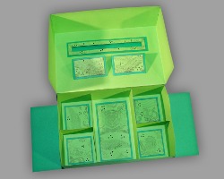 Kofferboden und Deckel zusammenführen Zusammenführung von Boden und Deckel