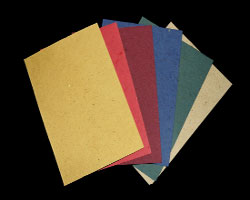 Buntes Kokospapier Bild von buntem Kokospapier