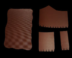 Bild von Bastelelementen für Weihnachtskrippe