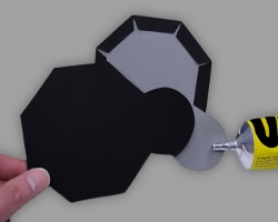 Klebelaschen am Boden verkleiden Bild vom Verkleiden der Klebelaschen am Boden