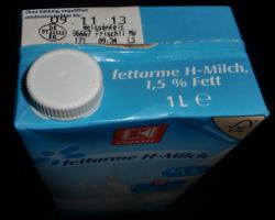 Bild von Milchpackung
