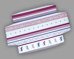 Bild von Weihnachtspapier für Streichholzschachtel