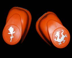 Bild von zwei Motivlochern