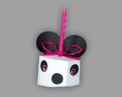 Bild von Minni Maus Kopf der Muttertagstorte