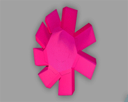 Bilder vom Basteln der zweiten Tortenebene