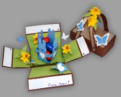 Schokoladeneier im Osterkorb Bild von bunten Schokoladeneiern im Osterkorb