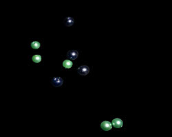 Bild von Plastikperlen