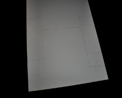 Bild vom Aufzeichnen der Platzkarte