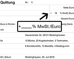 Vordruck Quittung Zum Ausdrucken