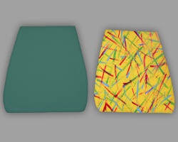 Vorderseite der Schultasche (Elemente) Bild von Elementen für die Vorderseite der Schultasche