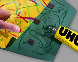 Magneten auf der Vorderseite verkleiden Bild vom Verkleiden der Magneten auf der Vorderseite