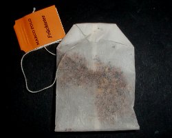 Bild von Teebeutel