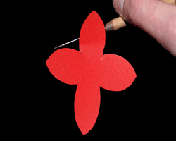 Papierblumen verzieren Bild vom Verzieren der Papierblumen