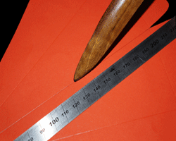 Bilder vom Zusammenbau einer Papierkarotte