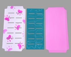 Bodenplatten der Vokabelbox mit Steckmechanismus Bild von drei Bodenplatten der Vokabelbox mit Steckmechanismus