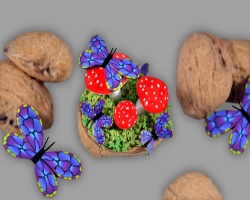 Fimo Schmetterling Bild von Fimo Schmetterling (DAoCFrEak)