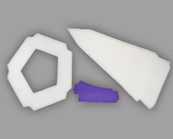 Bild von Papier für den Engelskörper