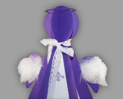 Bild von Verzierungen des Papierengels