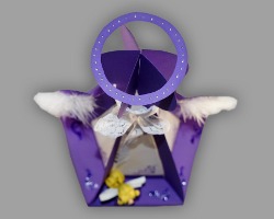 Bild von Luftaufnahme des Papierengels